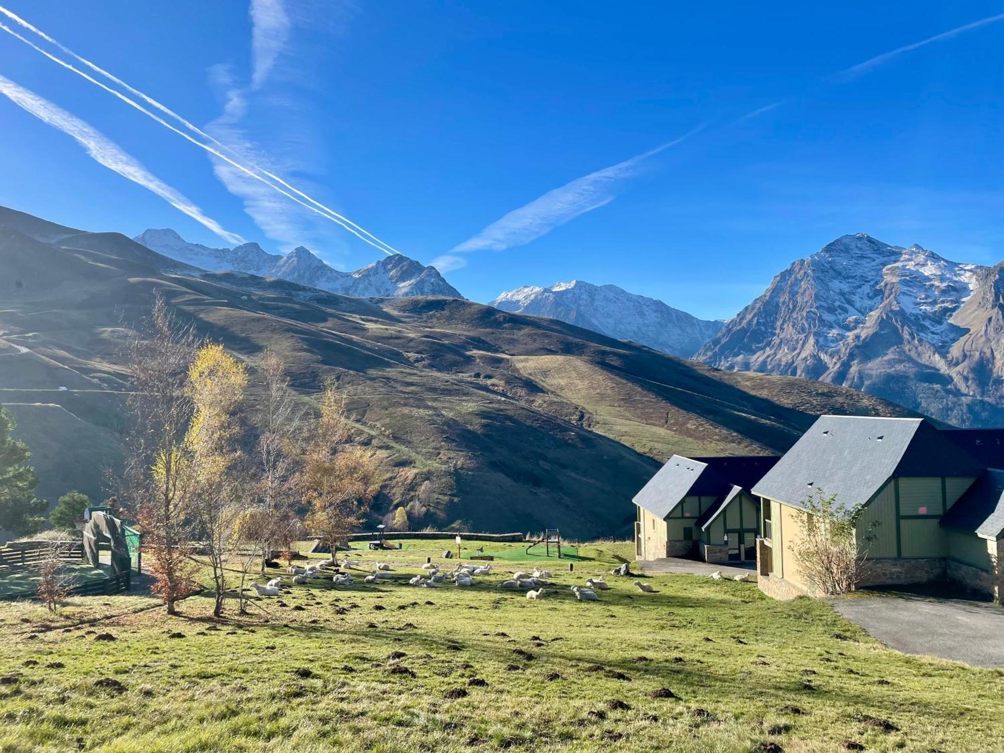 Grand Appartement Peyra'Good Tout Equipe Linge De Lit Et De Toilette Inclus - 8 Couchages - Station Peyragudes - Vue Montagne - 2 Balcons-Terrasses Germ Dış mekan fotoğraf