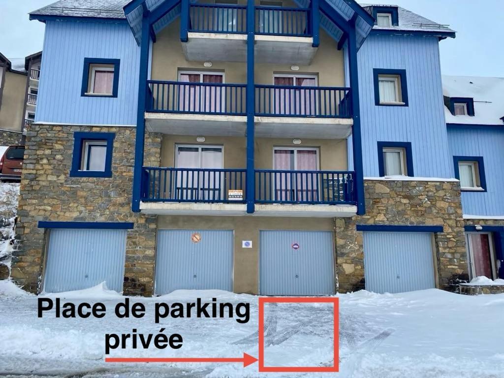 Grand Appartement Peyra'Good Tout Equipe Linge De Lit Et De Toilette Inclus - 8 Couchages - Station Peyragudes - Vue Montagne - 2 Balcons-Terrasses Germ Dış mekan fotoğraf
